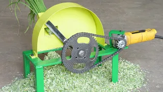 Angle Grinder HACK - How To Make A Chaff Cutter | Simple Homemade Chaff Cutter | DIY