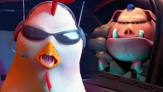 Chicken Little Ace in Action All Cutscenes | Full Game Movie (Wii, PS2)