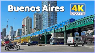 【4K】𝐖𝐀𝐋𝐊  🄷🄳🅁  🔷 Palermo  BUENOS AIRES 🇦🇷 ARGENTINA  4k video walking 2023 !!