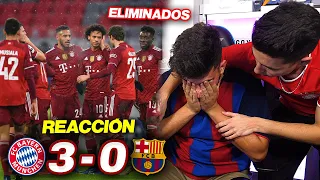 REACCIONANDO al Bayern Munich vs Barcelona 3-0 *ELIMINADOS DE CHAMPIONS*