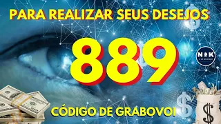 889 Código de Grabovoi para Materializar seus Desejos e Sonhos, Ative agora. Com Ondas Alfa