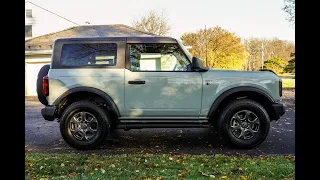 2022 Ford Bronco 2 Door 4x4  Big Bend Walk-around Video