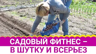 Садовый фитнес – в шутку и всерьез