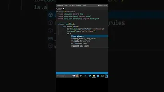 Create app using python kivy