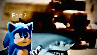 S&S Movie Films | Sonic And Sharko In DUEL 1971 Part 2 - What is wrong? (Old video from 2020)