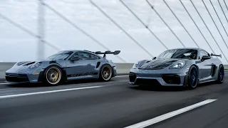 992 GT3RS & GT4RS Morning Drive | 4K