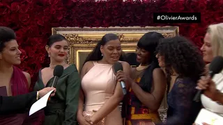 Six on Red Carpet Live - Olivier Awards 2019 with Mastercard