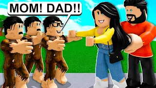 HATED TRIPLETS Find Their REAL PARENTS (Roblox)