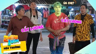 Dương Lâm "xanh mặt" khi tạo miếng hề nhưng ekip vẫn tuyên bố "cắt lương" | BTS 2 Ngày 1 Đêm