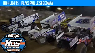 World of Outlaws NOS Energy Drink Sprint Cars | Placerville Speedway | Sept. 16, 2023 | HIGHLIGHTS