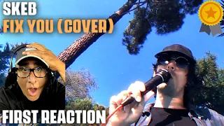 Musician/Producer Reacts to "Fix You" (Coldplay Cover) by SKEB