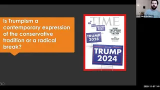 Pols 257 Class 13: Trumpism as Conservatism?