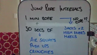 Jump Rope Workout (Alternate exercises provided if no rope)