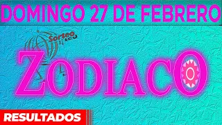 Resultado del sorteo de Zodiaco del Domingo 27 de Febrero de del 2022. 😱🤑💰💵