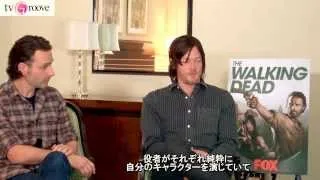 ウォーキング・デッド：アンドリュー・リンカーン＆ノーマン・リーダス インタビュー Walking Dead Andrew Lincoln & Norman Reedus Interview@Japan