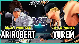 KOF XV 🔥 AR Robert (Kyo/Iori/Krohnen) vs Yurem (Clark/Yashiro/Krohnen)