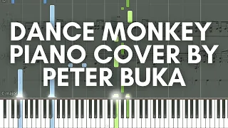 Dance Monkey - (Piano Cover) by Peter Buka - Tutorial/Transcription