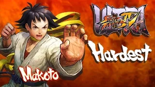Ultra Street Fighter IV - Makoto Arcade Mode (HARDEST)