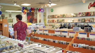 Antone's Record Shop in Austin TX selling Vinyl Records, CDs and DVDs