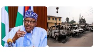 IMO CRISIS: PRESIDENT BUHARI SPEAKS FROM LONDON OVER IMO ATTACK, CALLS IT AN ACT OF TERRORISM