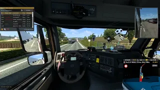 Euro Truck Simulator 2: Illegal overtake, reckless driving and several collisions by rickson68
