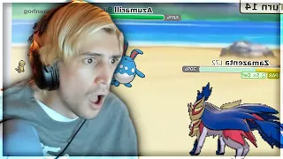xQc Loses His Mind Playing Pokemon Showdown (with chat)