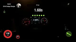 Dodge Hellcat dragy 100 - 200 in 5.2 seconds