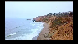 Pacifica CA. Coastal erosion.