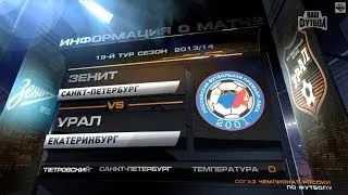 Zenit vs FC Ural, Week 19 | RPL 2014/15