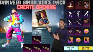 New Ranveer Singh Voice Pack Create Opening New Material Trick BGMI