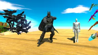 BATMAN + FPS AVATAR JURASSIC PARK RESCUE MISSION - Animal Revolt Battle Simulator