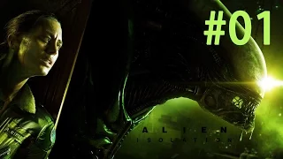 Alien Isolation Прохождение Часть 1 - Кошмар начинается