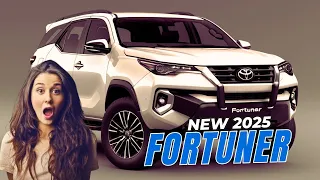 FIRST LOOK- Finally New 2025 Toyota Fortuner Revealed | All-New 2025 Toyota Fortuner First Look