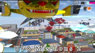 UFO Missions 2  Full Tutorial [Sakura School Simulator ]