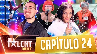 GOT TALENT CHILE ⭐ CAPÍTULO 24 🎤🕺 REACCIÓN CLAUDIO MICHAUX Y CONI CAPELLI 🤩