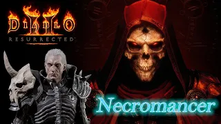 ⛥Diablo 2 Resurrected - Hardcore Necromancer Walkthrough⛥