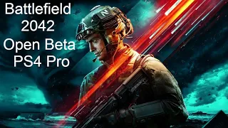 Battlefield 2042 Open Beta - PS4 Pro - EA Play early access