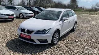 Seat Leaon 2019 1.6 TDI за 14200$ з ОРИГІНАЛЬНИМ ПРОБІГОМ!