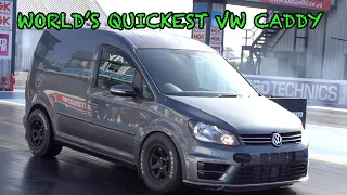 WORLDS QUICKEST VW CADDY PANEL VAN - 1210BHP RS3 ENGINE