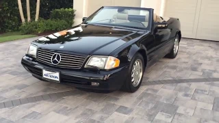 1997 Mercedes Benz SL 320 R129 Roadster Review and Test Drive by Bill - Auto Europa Naples