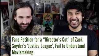 JUSTICE LEAGUE - DIRECTOR'S CUT...  Should We SIGN The PETITION?!! **Spoilers**