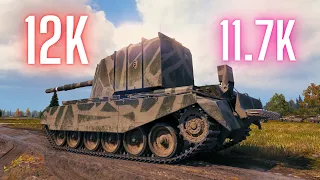 World of Tanks FV4005 Stage II  12K Damage & FV4005 -11.7K & 12.5K etc