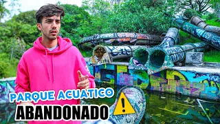 EXPLORE UN PARQUE ACUATICO ABANDONADO (llego la policia)