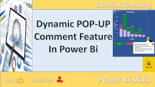Trick to add dynamic Pop up Comments in Power Bi reports [not many people know]