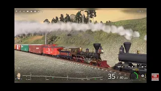 TRAINZ RAILROAD SIMULATOR - JUPITER VS BLACK TRAINZ ON TRACKS! - ACCIDENT HAPPENS!