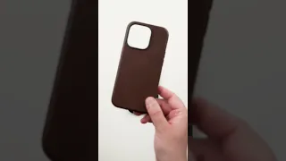 Unboxing Nomad Modern Leather Horween Case iPhone 14 Pro Max