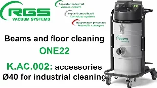 RGS - Beams and floor cleaning | ONE22