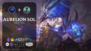 Aurelion Sol Mid vs Karma - KR Master Patch 14.6