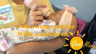 My silicone newborn baby’s morning routine ()reborns life()