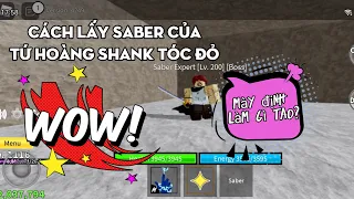 Cách để lấy thanh kiếm Saber của Shank tóc đỏ trong Blox Fruits | Ghoster Gamer - Blox Fruits